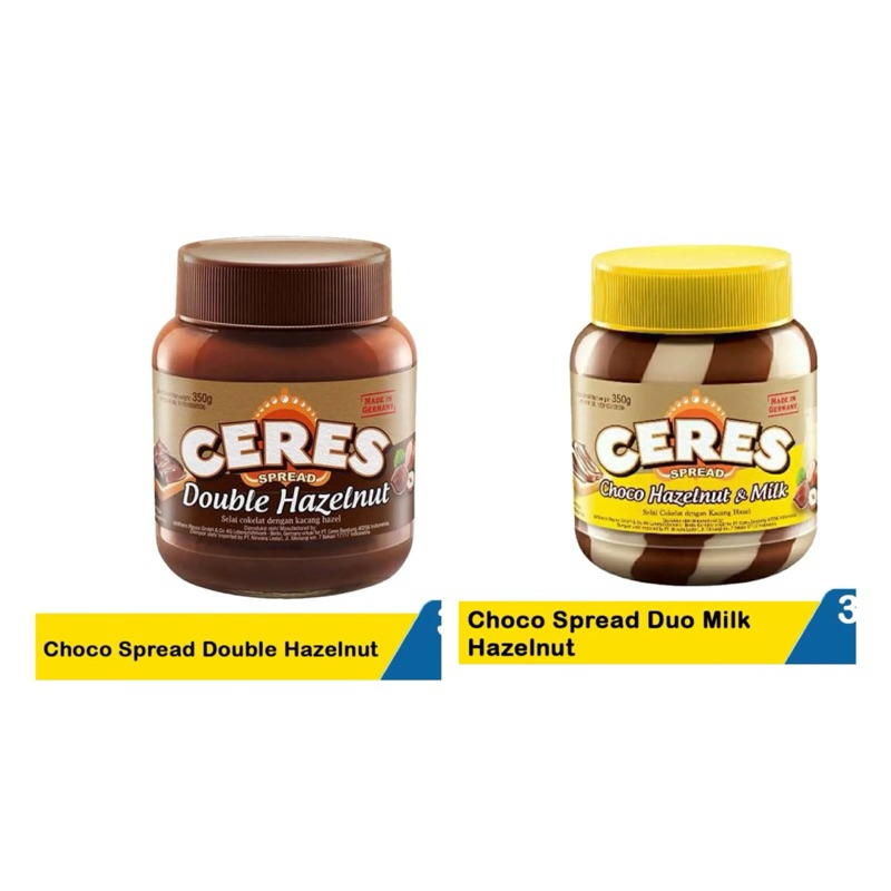 

Ceres choco spread 350 gram