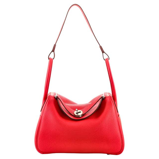 Tas 26Hermes Lindy26 Warna Merah Premium Tas Selempang Wanita