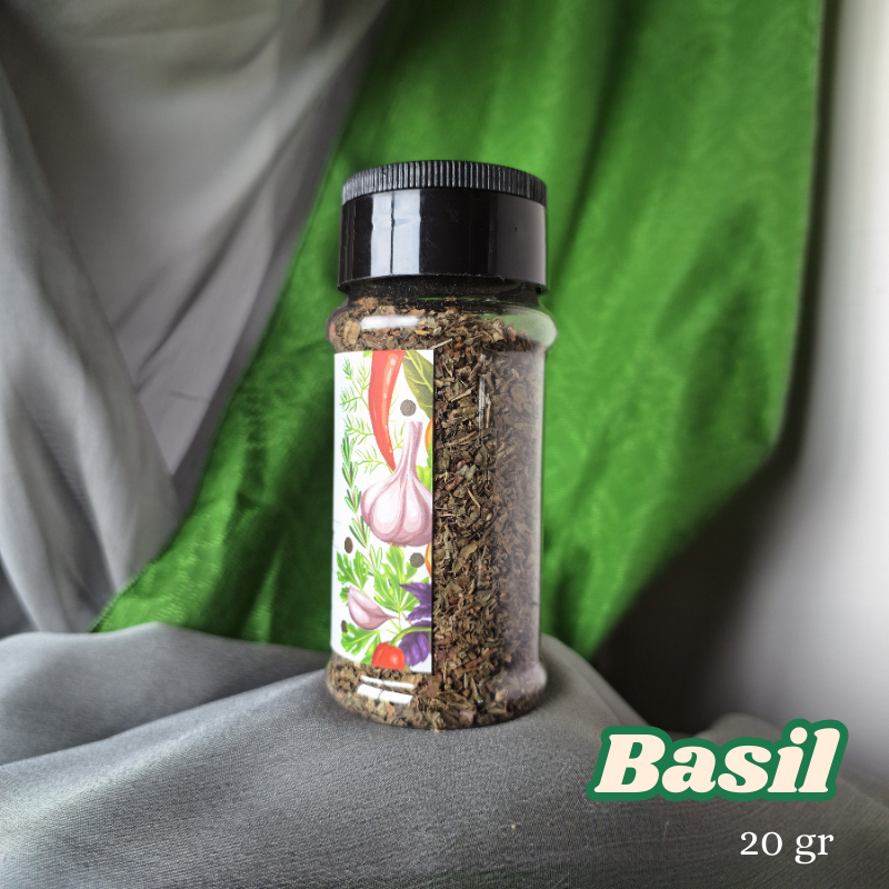 

Daun Basil Kering 100% Dried Herb Spices Rempah Bubuk