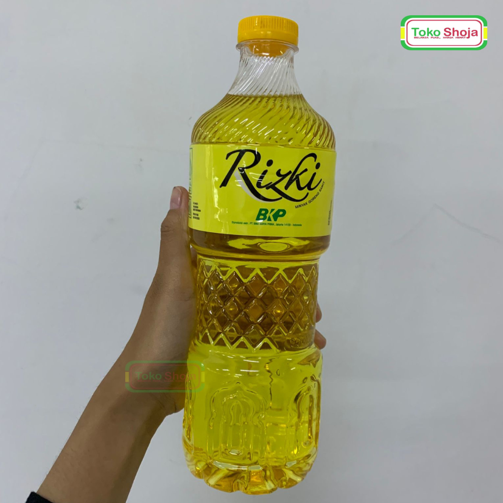 

Premium Rizki Minyak Goreng Bina Karya Prima 850ml botolan