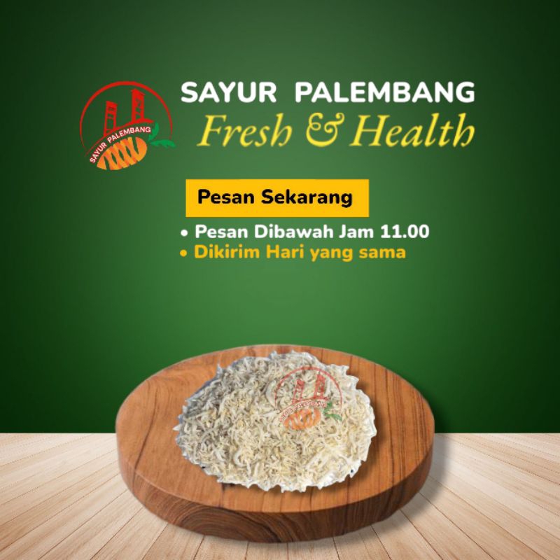 

Ikan Asin Teri Medan / Nasi - Sayur Palembang