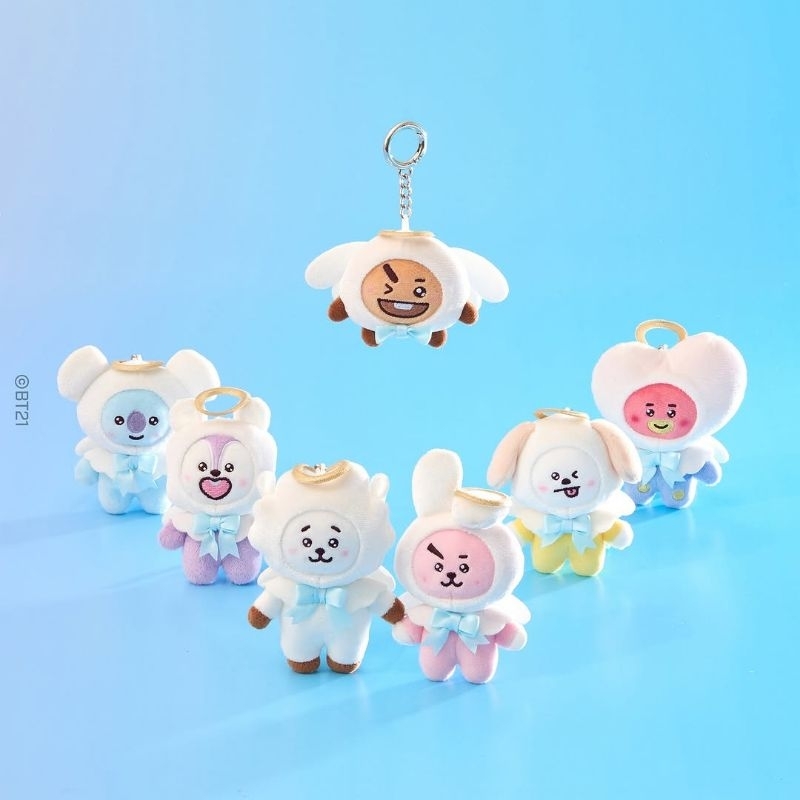 [PO] BT21 ANGEL VILLIAN PLUSH KEYRING / BT21 PLUSH KEYRING