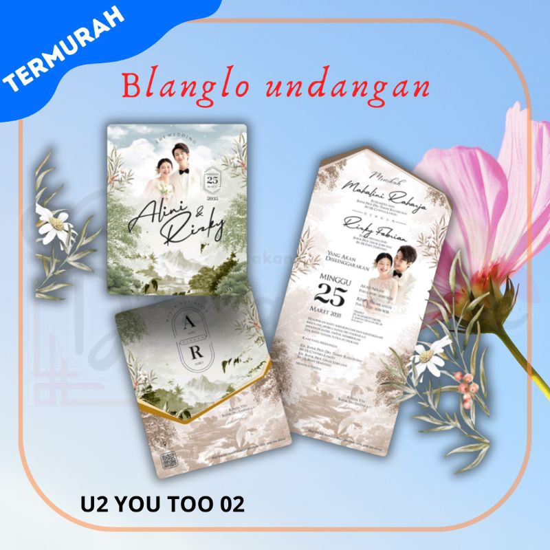 Blangko Undangan U2 You Too 02