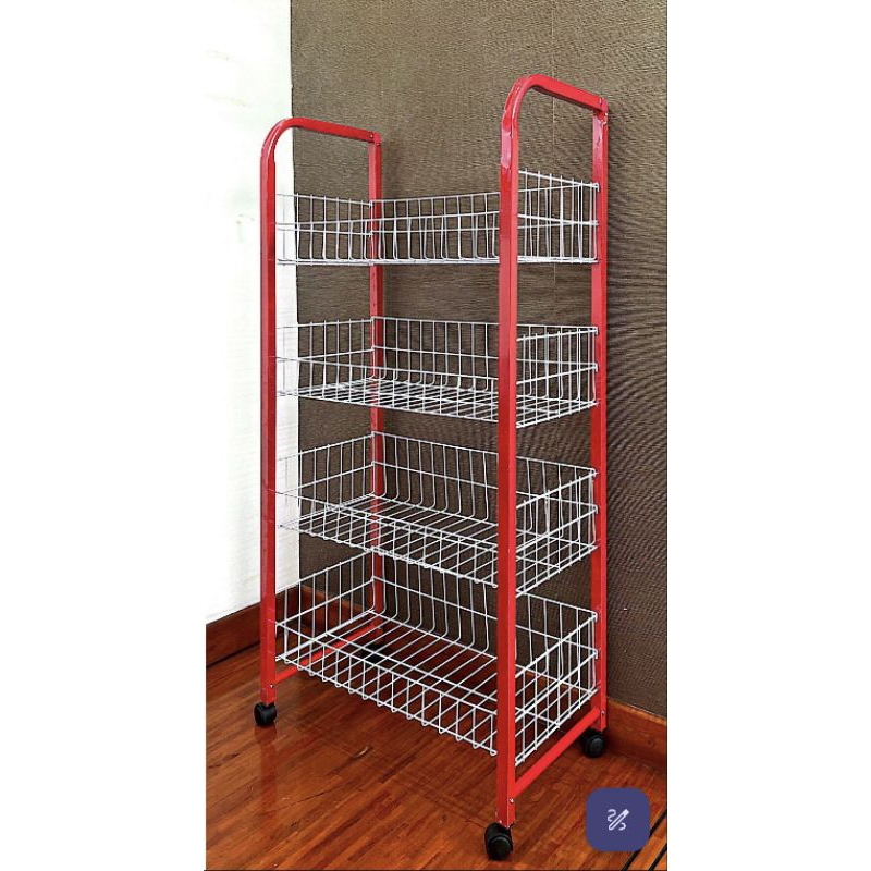 Rak chiki jualan roda susun 4/rak serbaguna/rak snack roda