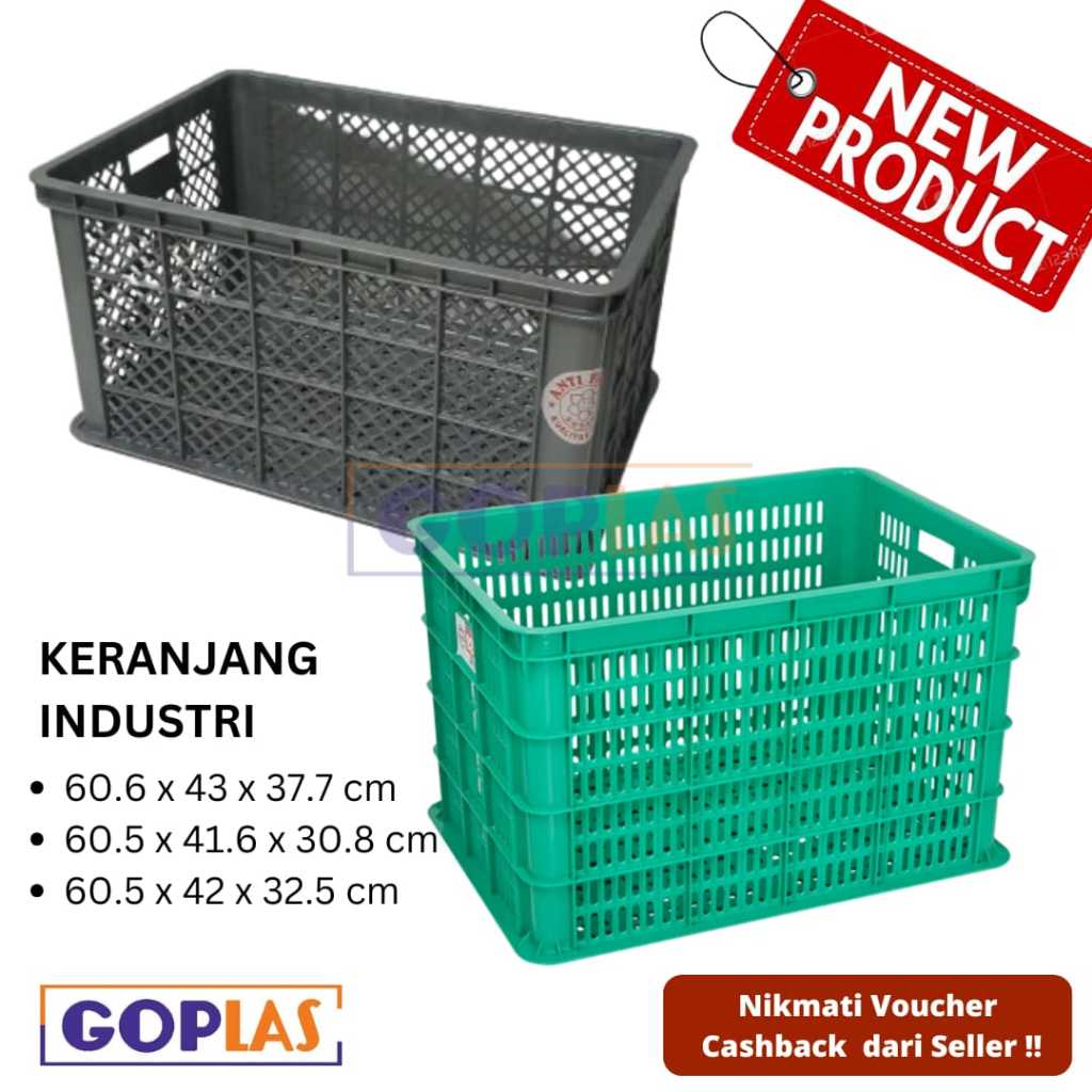 KERANJANG INDUSTRI SERBAGUNA / Container Lubang Atari / Dyno