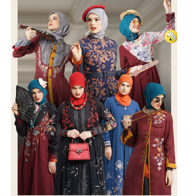 RAHMA. GAMIS Tuneeca Enigma T-1124 TH-0524