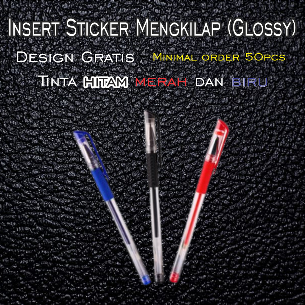 

Pulpen gel custom media promosi souvenir murah