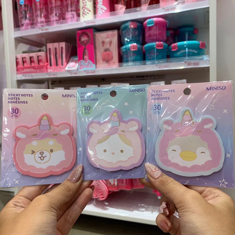 

Miniso Mini Family Unicorn Series Sticky Notes (30 Sheets)