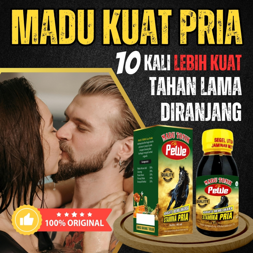 

Madukuat Madu Pewe Original | Herbal Alami Stamina Pria Dewasa Vitalitas Kuat Perkasa Tahan Lama