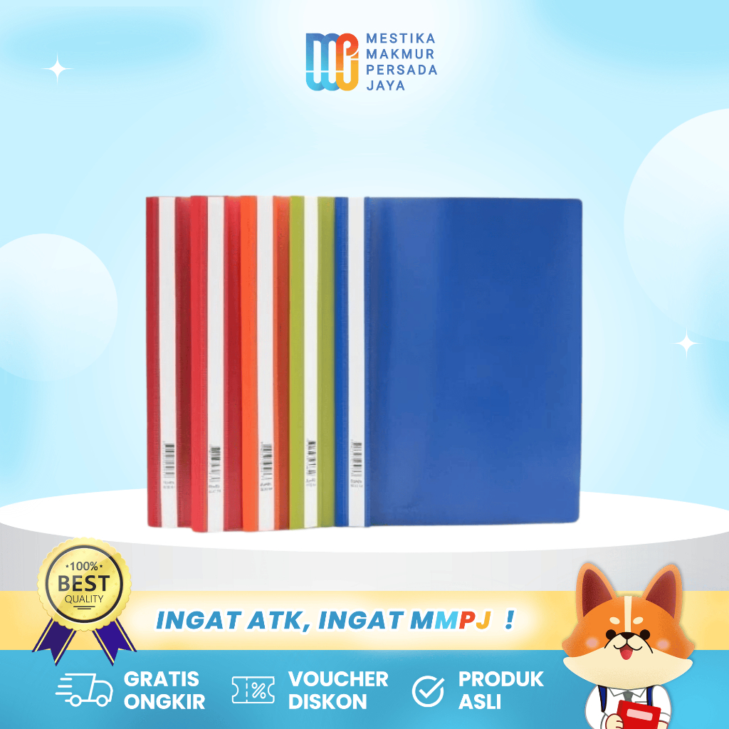 

Bantex Quotation Folder - Map Penyimpanan Dokumen A4 F4