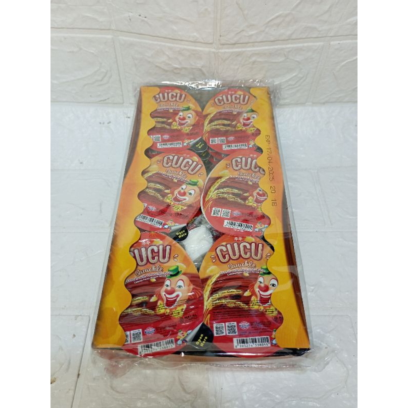 

CUCU QUACKLE CEREALS WITH COKLAT ISI 24