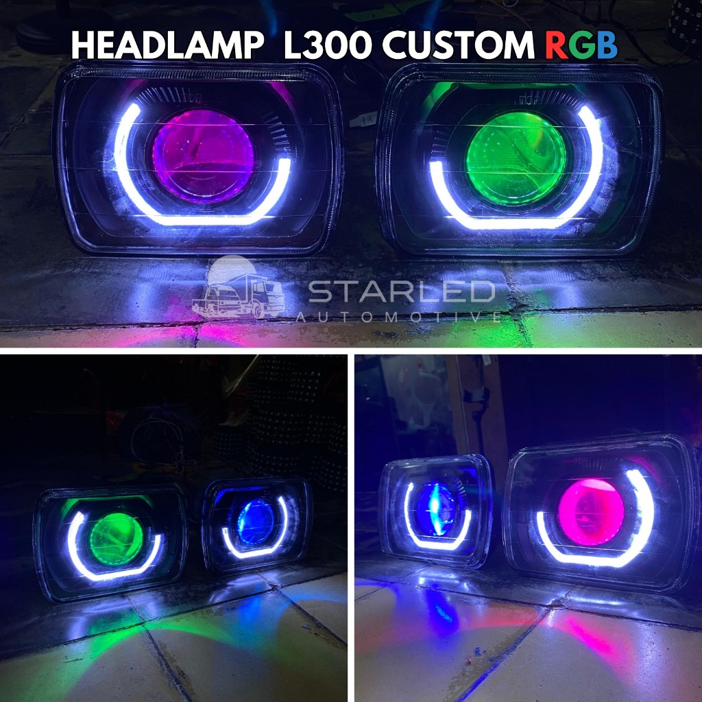 Headlamp Custom L300 Biled Set Headlamp L300Headlamp Custom L300 Biled Set Headlamp L300 Custom Lamp