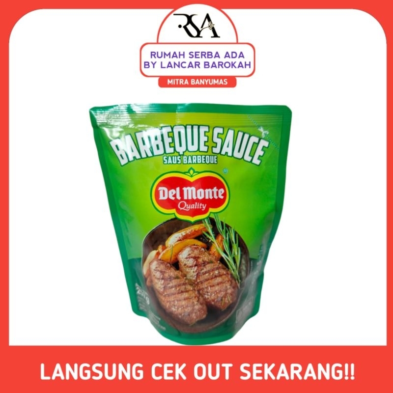 

Del Monte Barbeque Sauce Saus 250 gram