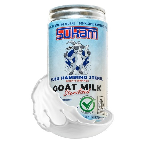 

Sukam - Susu kambing Steril Murni Original 189 ml