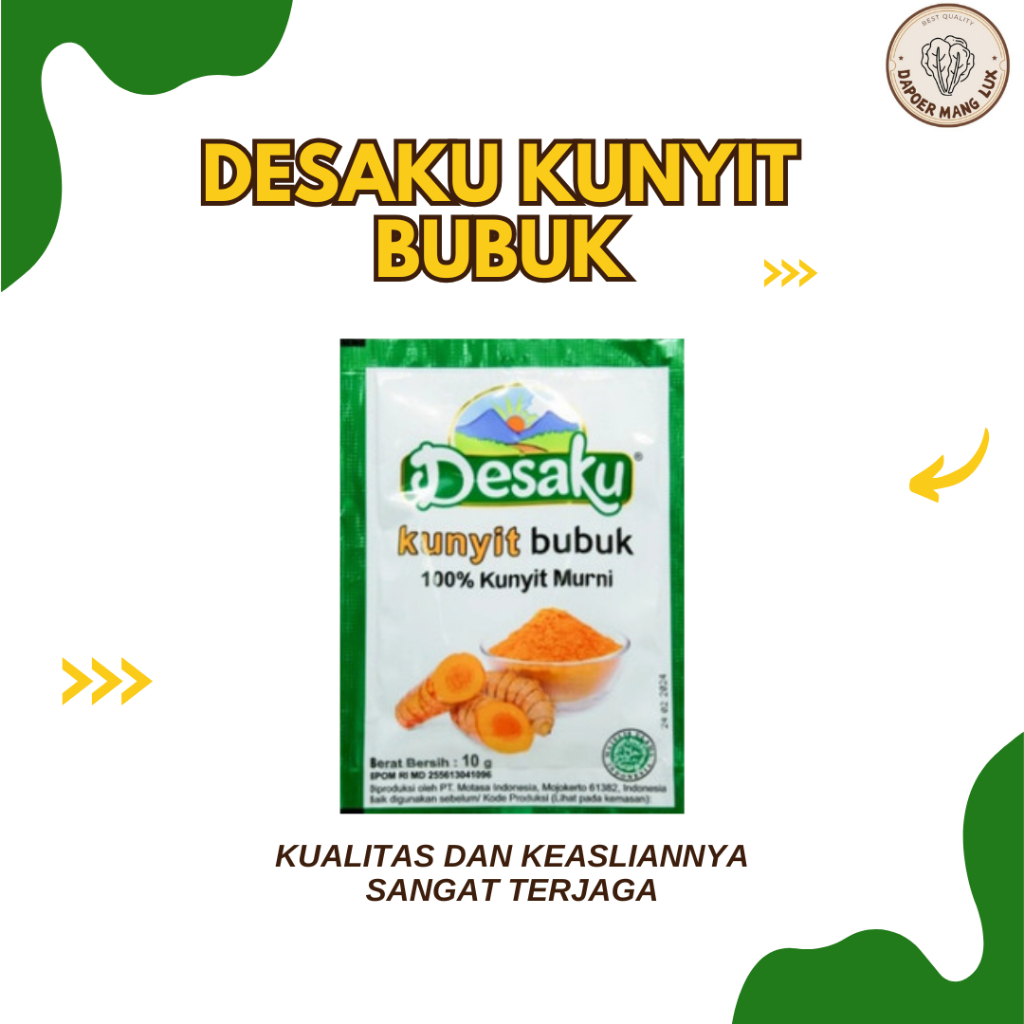 

DESAKU KUNYIT BUBUK 1 PCS BEST QUALITY