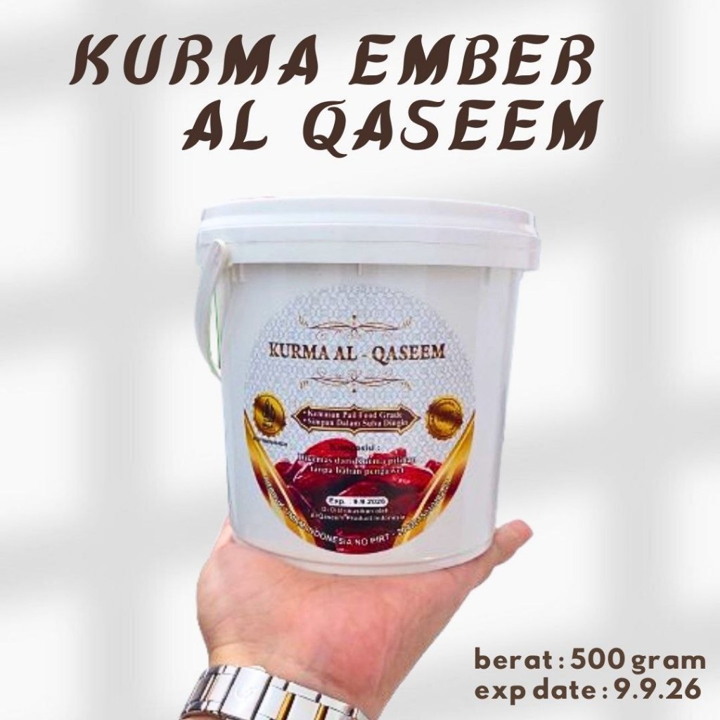 

Kurma Al - Qassim Grade Premium / 500 gr