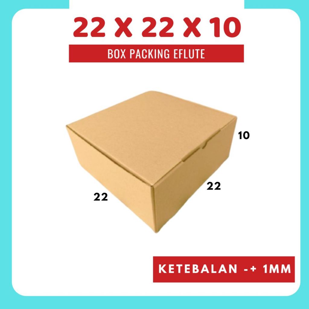

Kardus 22x22x10 LD Eflute Box Pizza Packing Dus Packing Kotak Kemasan Karton Souvenir Hampers Sparepart Minyak Wangi Kosmetik