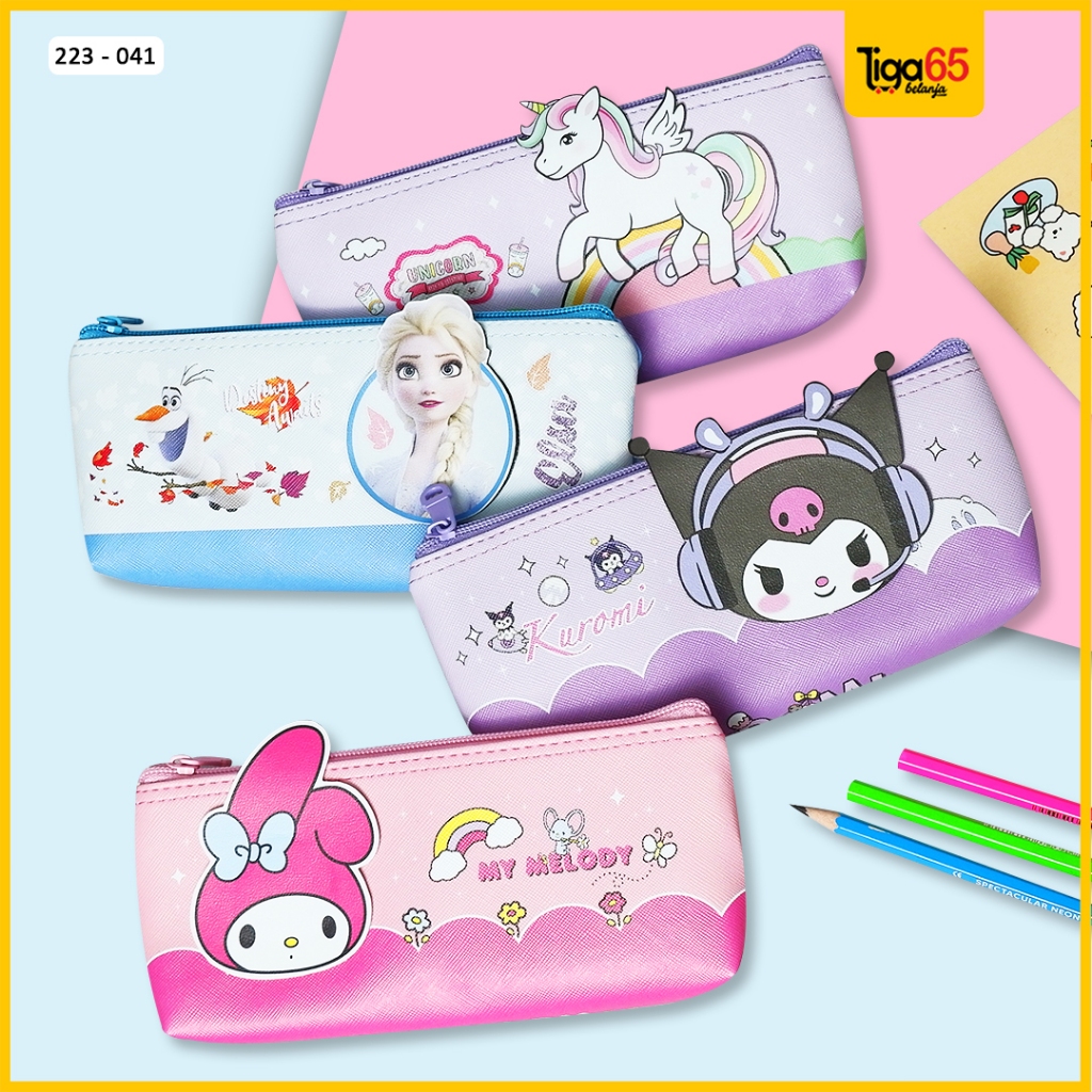 

Yds 365 Tempat Pensil Pulpen Karakter / Tempat Pensil Motif Anak / Pencil Bag / 223-041