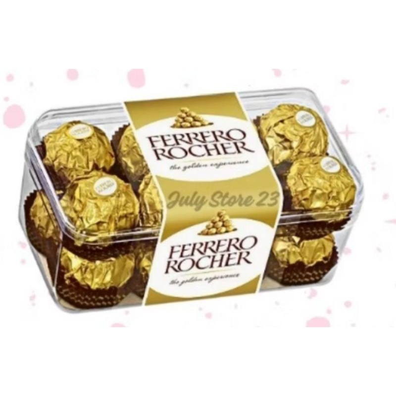 

Ferrero Rocher T16 chocolate premium - cokelat Ferrero Rocher isi 16