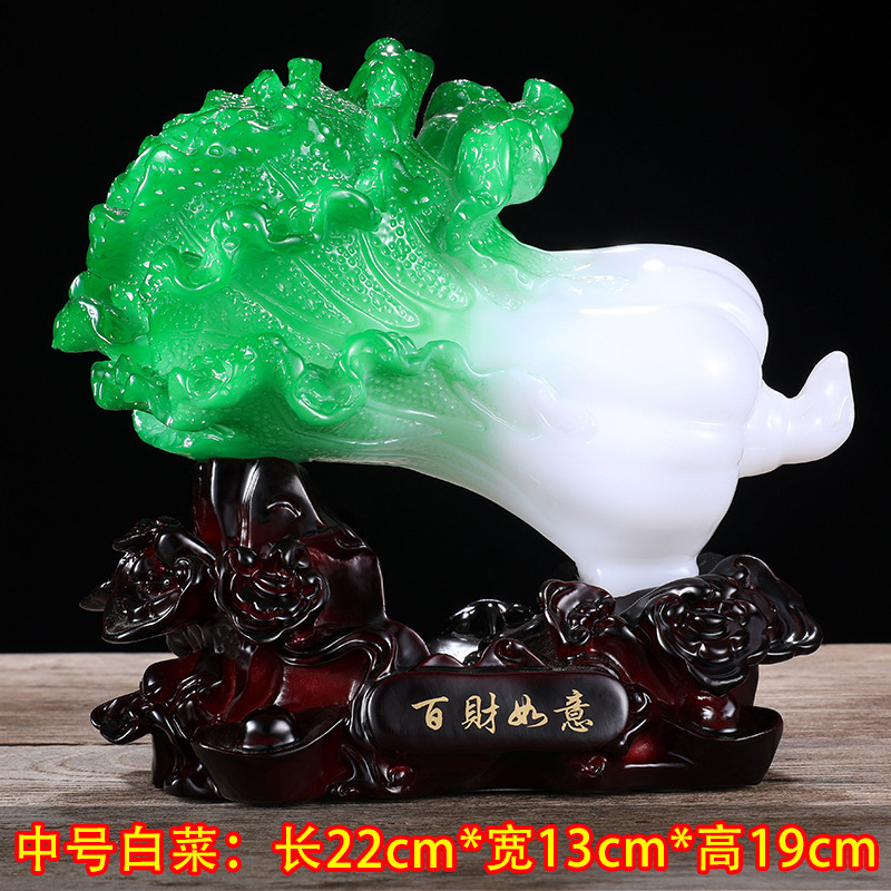 Pajangan Baicai Fengshui Sawi Putih  Pajangan Sawi Pajangan Fengshui Ornamen Fengshui