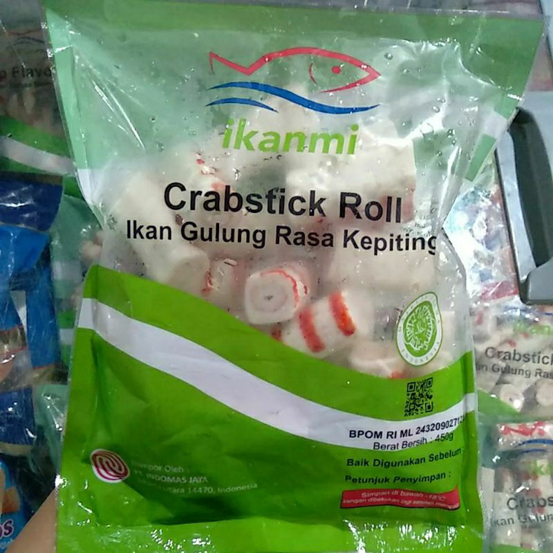 

ikanmi crabstik roll 450gr