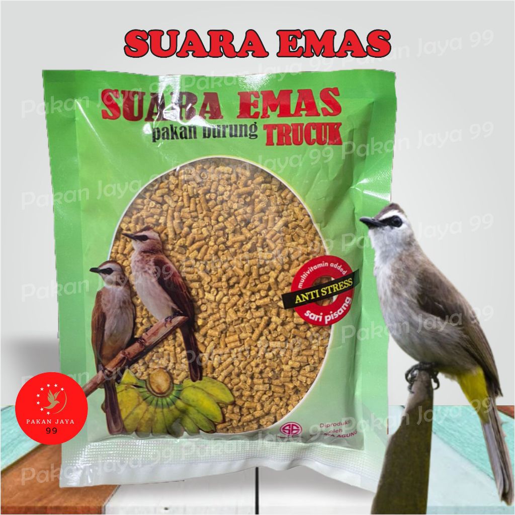 READY VOER SUARA EMAS PAKAN MAKANAN PUR BURUNG TRUCUK KUTILANG CUCAK   BUAH PISANG GACOR PAKANJAYA99