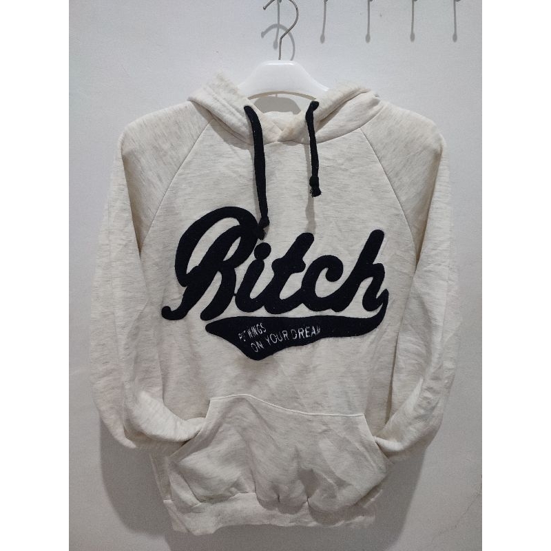hoodie abu misty bordir towel