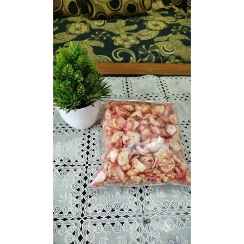 

Kerupuk seblak pedas renyah gurih 250gram & 500gram