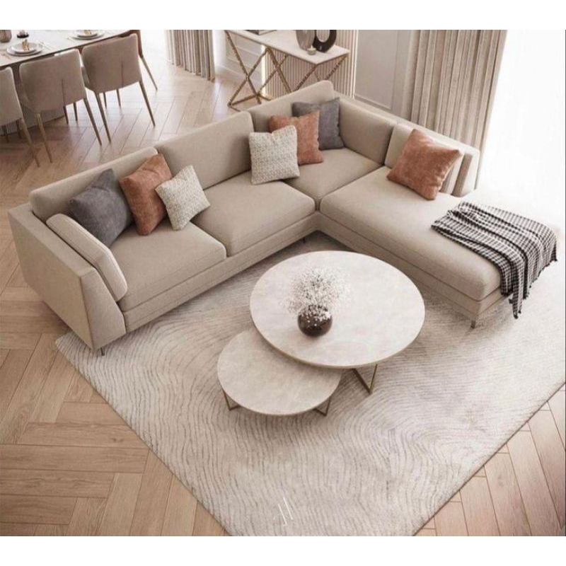 Sofa L - sofa minimalis - sofa model terbaru