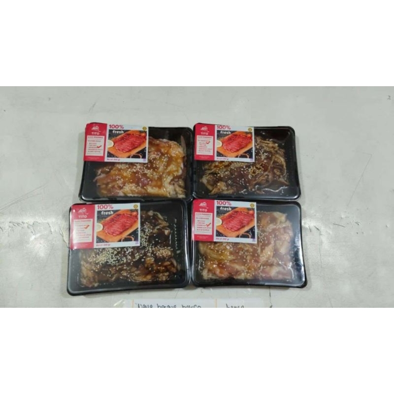 

Beef slice marinasi 250gr