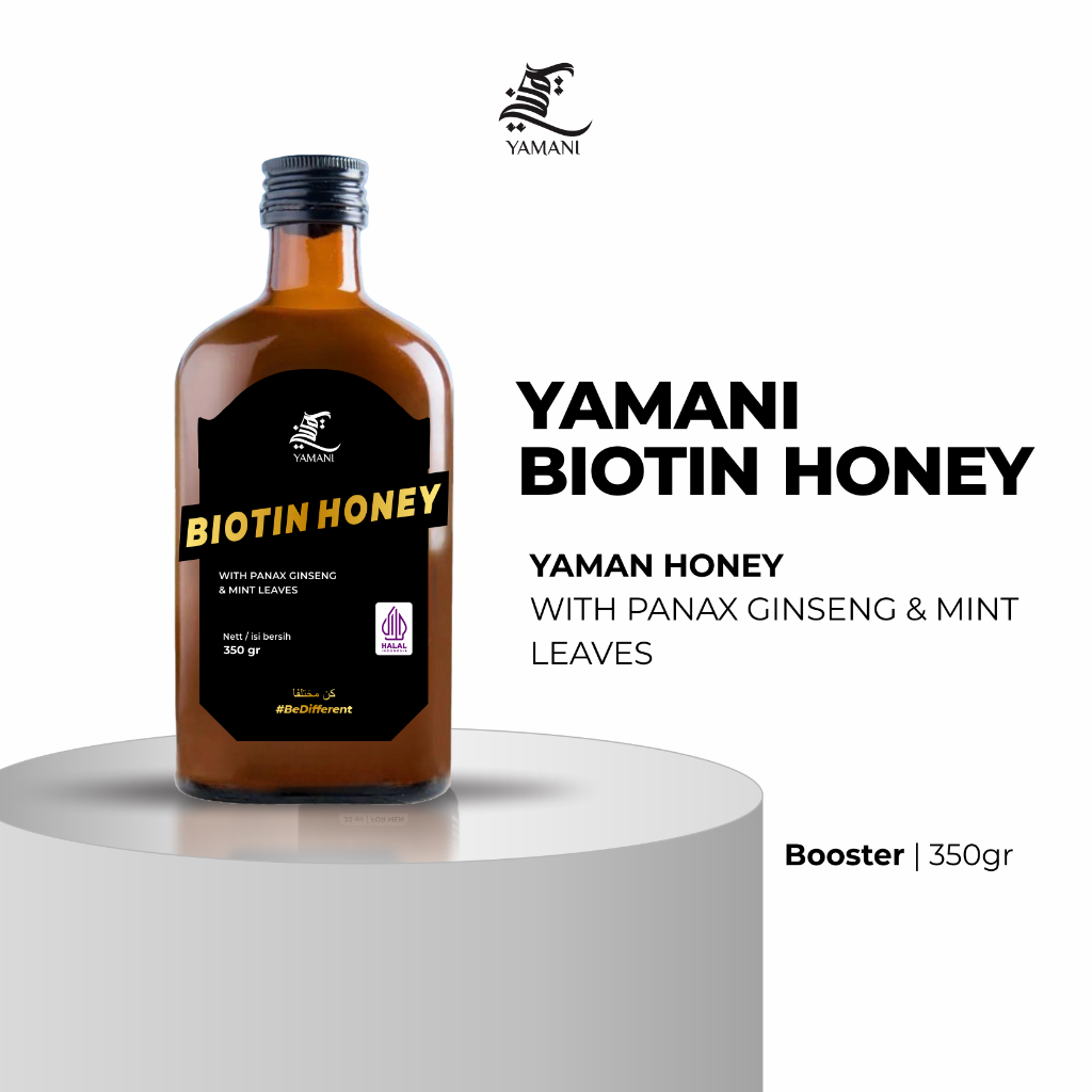 

Yamani Biotin Honey - Supplement Brewok & Rambut