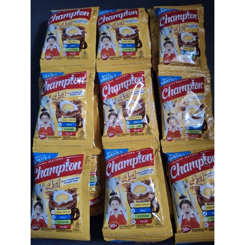 

susu Champion isi 1 renceng 10pcs
