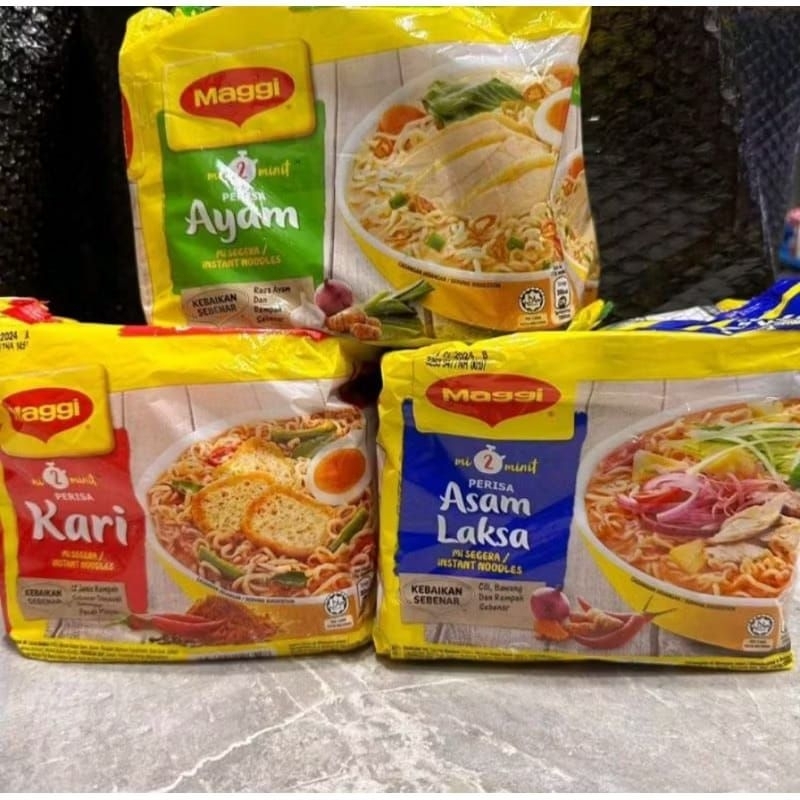 mie mi instant maggi mi maggi kari laksa tomyam mie maggi made malaysia