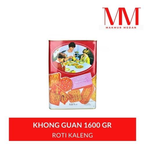 

BISKUIT KHONG GUAN 1600 GR / 1,6 KG - ROTI KALENG