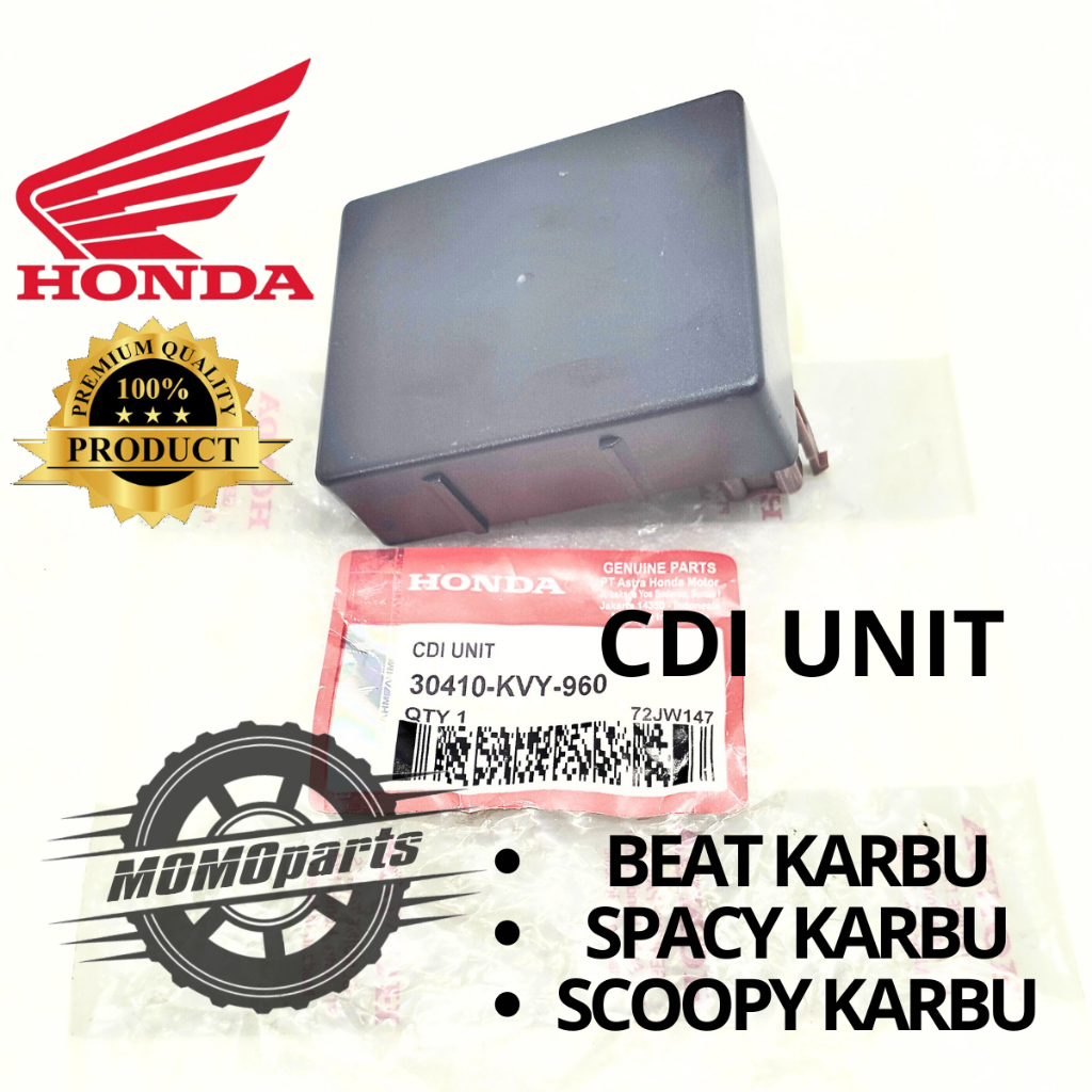 ORIGINAL CDI UNIT COMP HONDA KVY BEAT OLD LAMA KARBU SCOOPY SPACY SCOPY SKUPI KUALITAS ASLI AHM ORI 