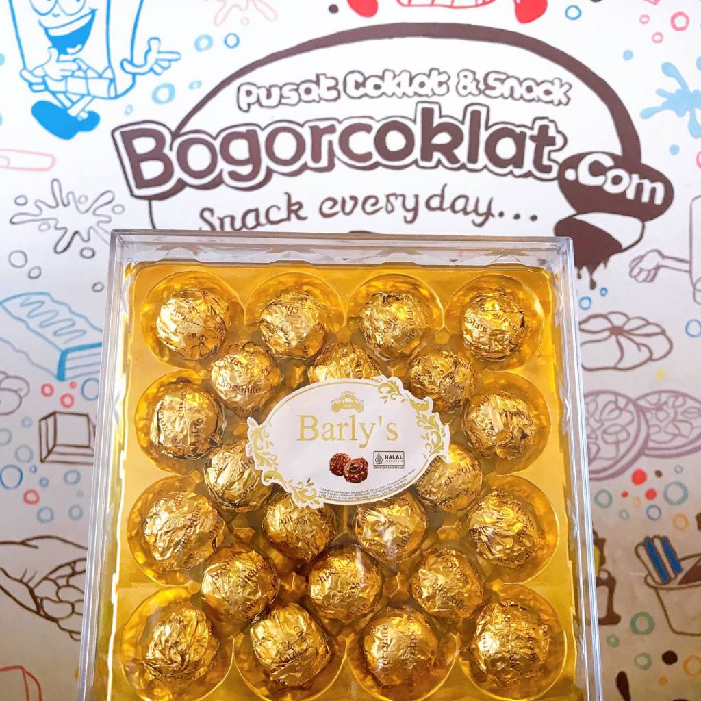 

Barly’s Chocolate Square 312gr