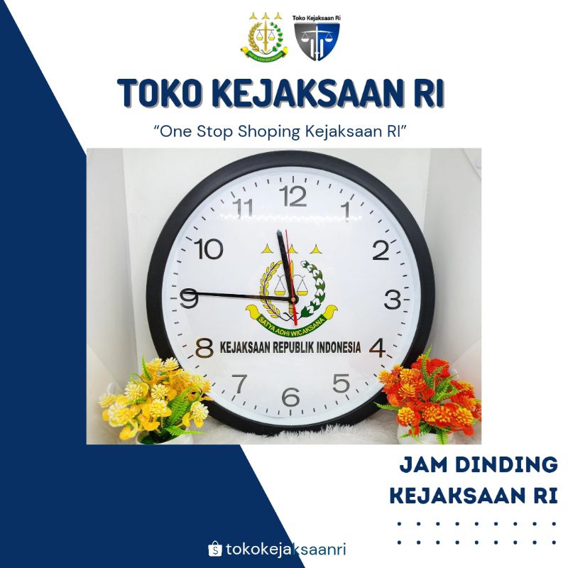 TOKO KEJAKSAAN RI - JAM DINDING CUSTOM KEJAKSAAN