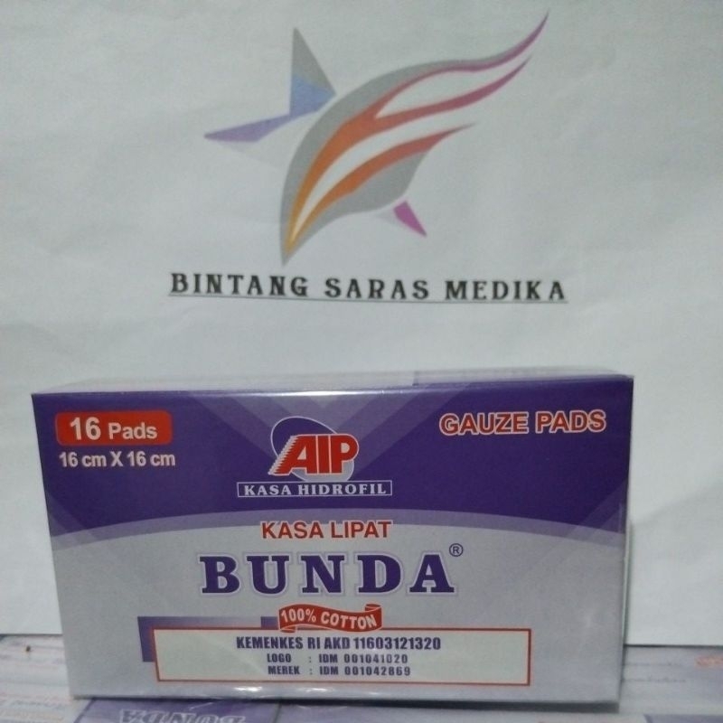 Kasa Steril Bunda 16x16