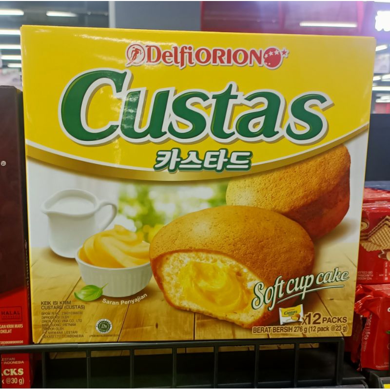 

Custas Delfi soft cakes tebal dan lezat