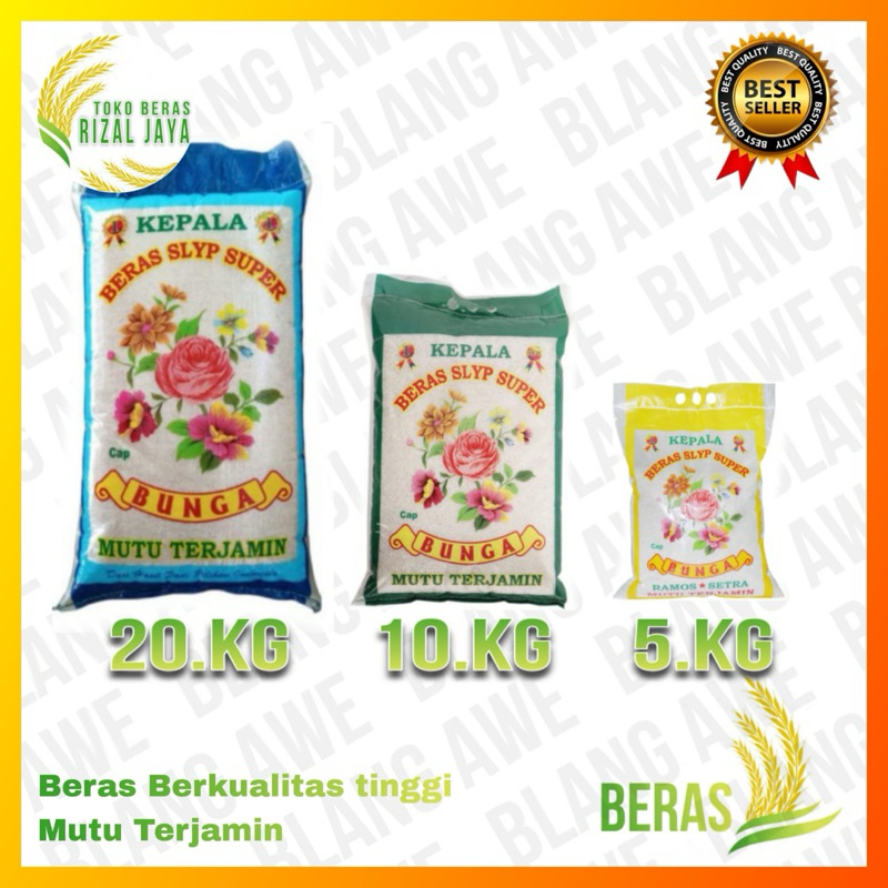 

Beras Cap Bunga Premium 5kg 10kg 20kg