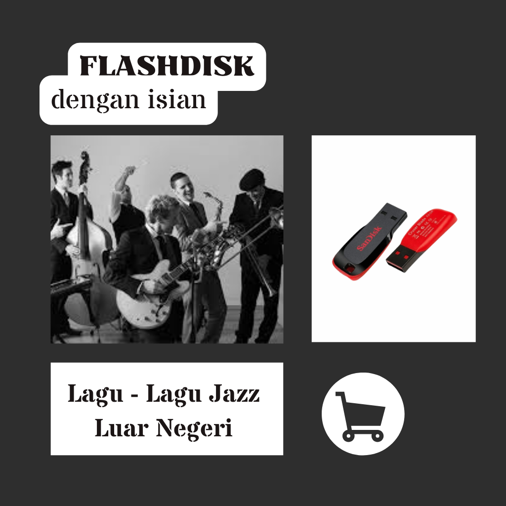 Flashdisk isian Lagu Lagu Jazz Barat Luar Negeri Terpopuler