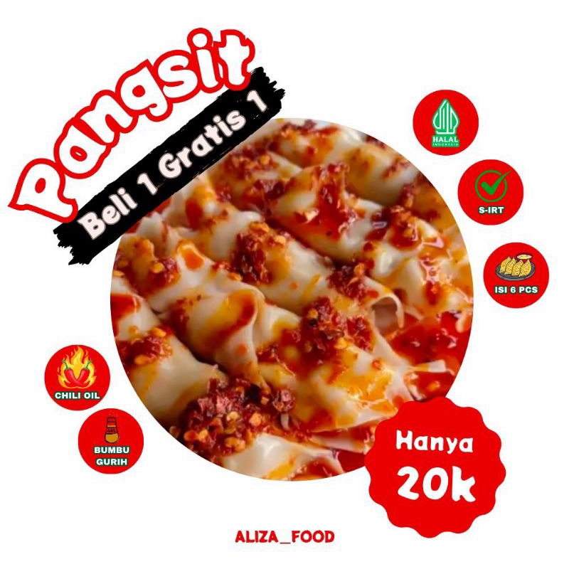 

Pangsit Chili Oil Isi 5 | Beli 1 Gratis 1 | Bisa kuah / Bisa goreng