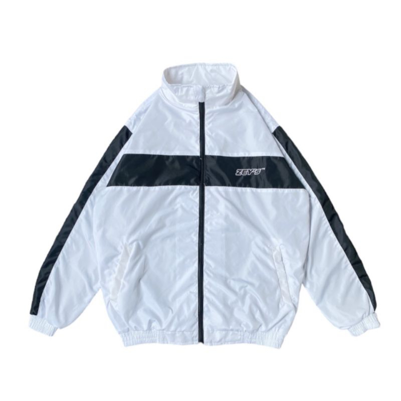 Jaket Tracksuit Zeys Sport Vintage Premium Waterproof - Jaket Running Pria / Wanita
