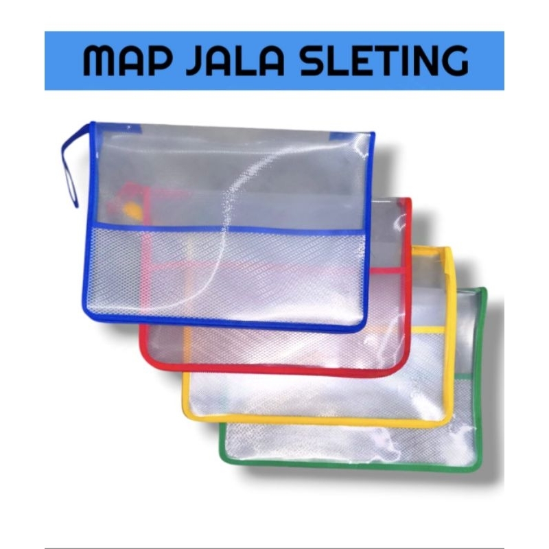 

TAS SCHOOL ZIPPER BAG MAP JALA SLETING
