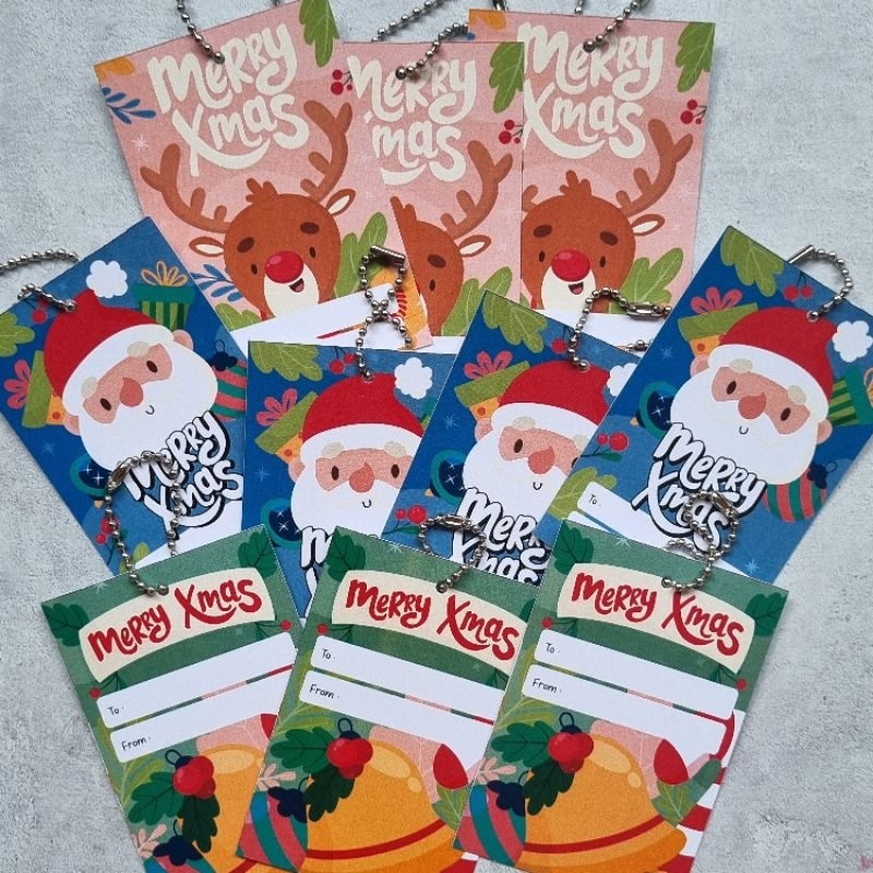 Hang Tag Merry Christmas/Hang Tag Natal