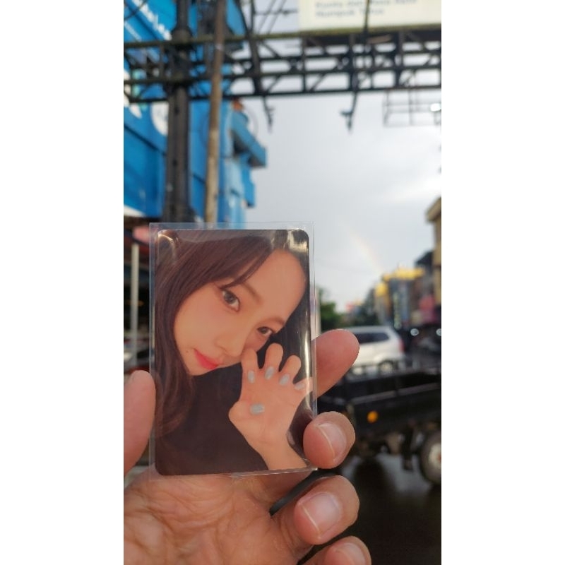 KARINA AESPA OFFICIAL PHOTOCARD ARMAGEDDON STARRIVER VIDEO CALL EVENT 1.0