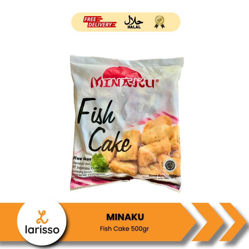 

Minaku Fish Cake 500gr - Frozen Food Olahan Makanan Beku