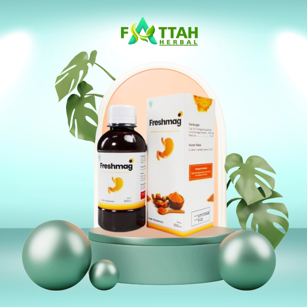 

Freshmag Original 200ml - Madu Herbal Atasi Maag Asam Lambung Sakit Perut Kembung Mual & GERD