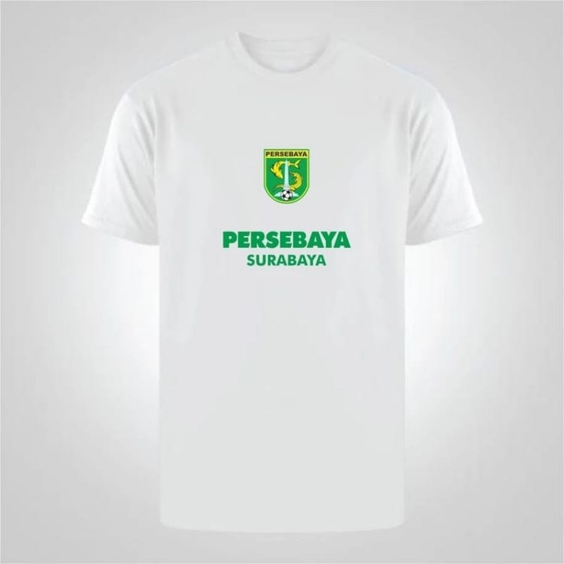 KAOS//PERSEBAYA SURABAYA //LOGO KECIL DI DADA