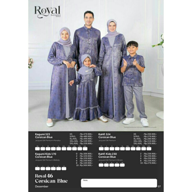 Gamis Anak Perempuan Kagumi Kids 170 by Ethica